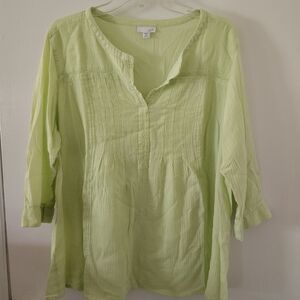 J. Jill Top/Blouse Size 1X